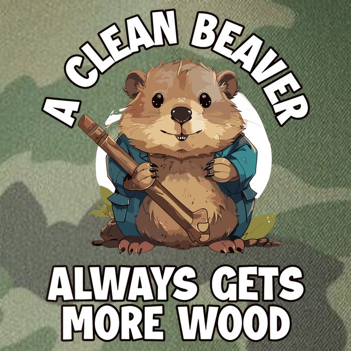 A Clean Beaver Always Gets More Wood Legacy Tie Dye Trucker Hat