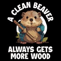 A Clean Beaver Always Gets More Wood Bucket Hat