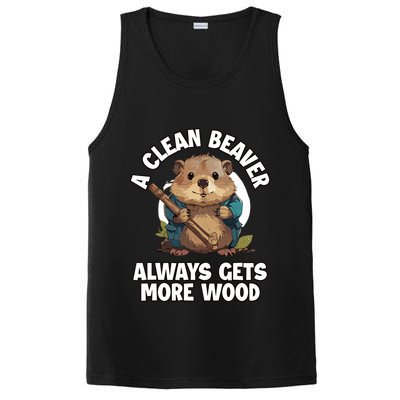 A Clean Beaver Always Gets More Wood PosiCharge Competitor Tank