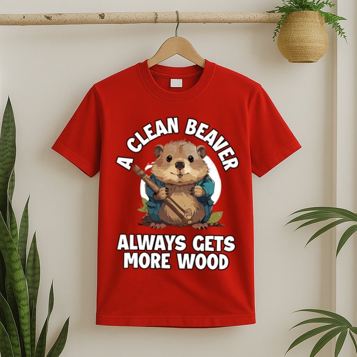 A Clean Beaver Always Gets More Wood T-Shirt