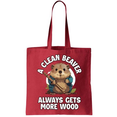 A Clean Beaver Always Gets More Wood Bag