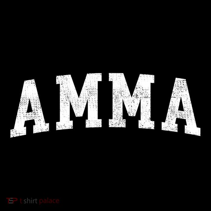 Amma Classic Bold Font Amma Birthday Gift Impact Tech Backpack
