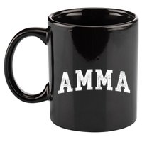 Amma Classic Bold Font Amma Birthday Gift 11oz C Handle Ceramic Mug