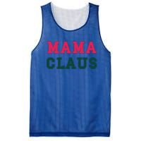 Aesthetic Christmas Block Letters Santa Red Green Mama Claus Cool Gift Mesh Reversible Basketball Jersey Tank