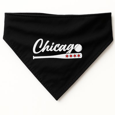 American Chicago Baseball Bat Chicago Lover USA-Made Doggie Bandana