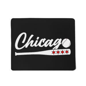 American Chicago Baseball Bat Chicago Lover Mousepad