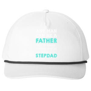 Any Can Be Father Someone Special Stepdad Father's Day Gift Snapback Five-Panel Rope Hat