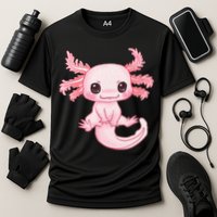 Axolotl Cute Baby Design - Magically Cute Animal Cooling Performance Crew T-Shirt