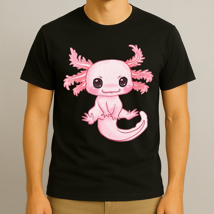 Axolotl Cute Baby Design - Magically Cute Animal T-Shirt