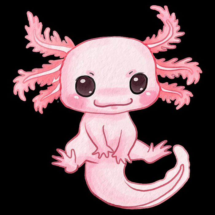 Axolotl Cute Baby Design - Magically Cute Animal Impact Tech Backpack