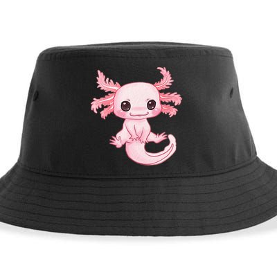 Axolotl Cute Baby Design - Magically Cute Animal Sustainable Bucket Hat
