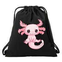 Axolotl Cute Baby Design - Magically Cute Animal Drawstring Bag
