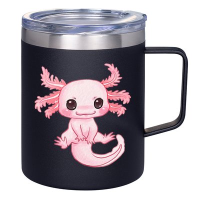 Axolotl Cute Baby Design - Magically Cute Animal 12oz Stainless Steel Coffee Mug