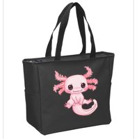 Axolotl Cute Baby Design - Magically Cute Animal Zip Tote Bag