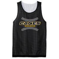 As Canes Baseball Sports Mesh Reversible Basketball Jersey Tank