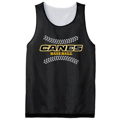 As Canes Baseball Sports Mesh Reversible Basketball Jersey Tank