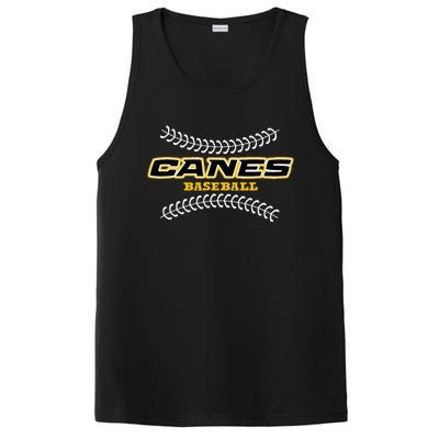 As Canes Baseball Sports PosiCharge Competitor Tank