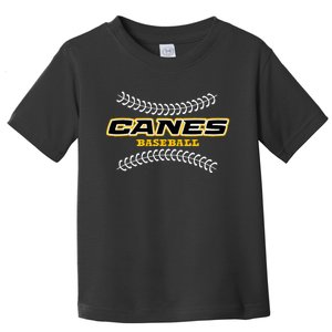 As Canes Baseball Sports Toddler T-Shirt