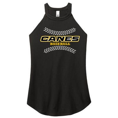 As Canes Baseball Sports Women's Perfect Tri Rocker Tank