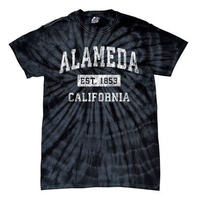 Alameda California Ca Vintage Classic Established Tie-Dye T-Shirt