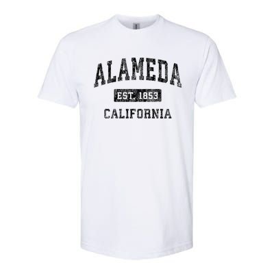 Alameda California Ca Vintage Classic Established Softstyle CVC T-Shirt