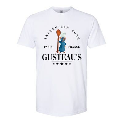 Anyone Can Cook Paris France Gusteaus Funny Mug Anyone Can Cook Softstyle CVC T-Shirt