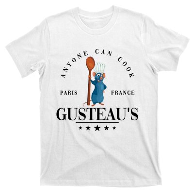 Anyone Can Cook Paris France Gusteaus Funny Mug Anyone Can Cook T-Shirt