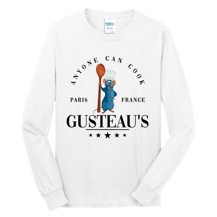 Anyone Can Cook Paris France Gusteaus Funny Mug Anyone Can Cook Tall Long Sleeve T-Shirt