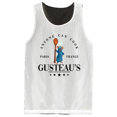 Anyone Can Cook Paris France Gusteaus Funny Mug Anyone Can Cook Mesh Reversible Basketball Jersey Tank