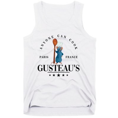 Anyone Can Cook Paris France Gusteaus Funny Mug Anyone Can Cook Tank Top