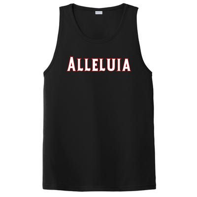 Alleluia Christian Cross Present Product PosiCharge Competitor Tank