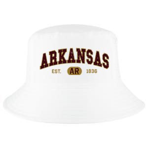 Arkansas Classic Collegiate Varsity Style Cozy Arkansas Cool Comfort Performance Bucket Hat