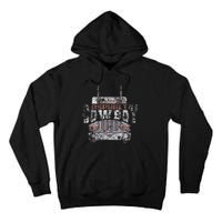 Asphalt Cowboy Cool Truck Driver Design Trucker Tall Hoodie