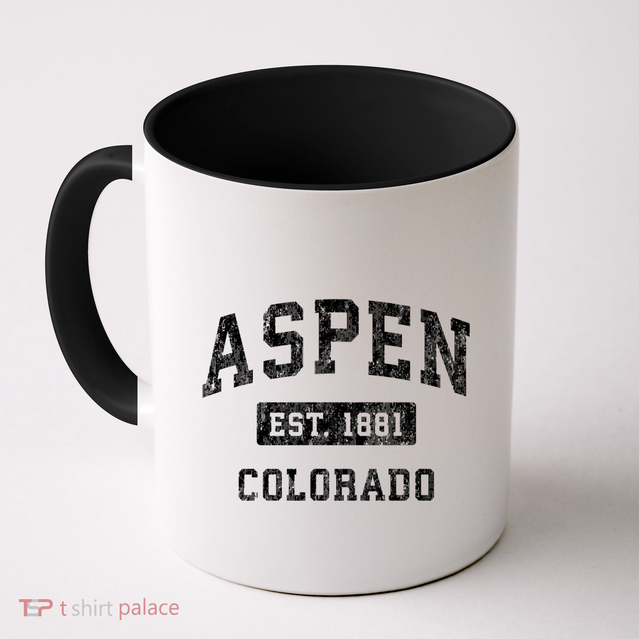 Aspen Colorado Co Vintage Established Sports Design Mug