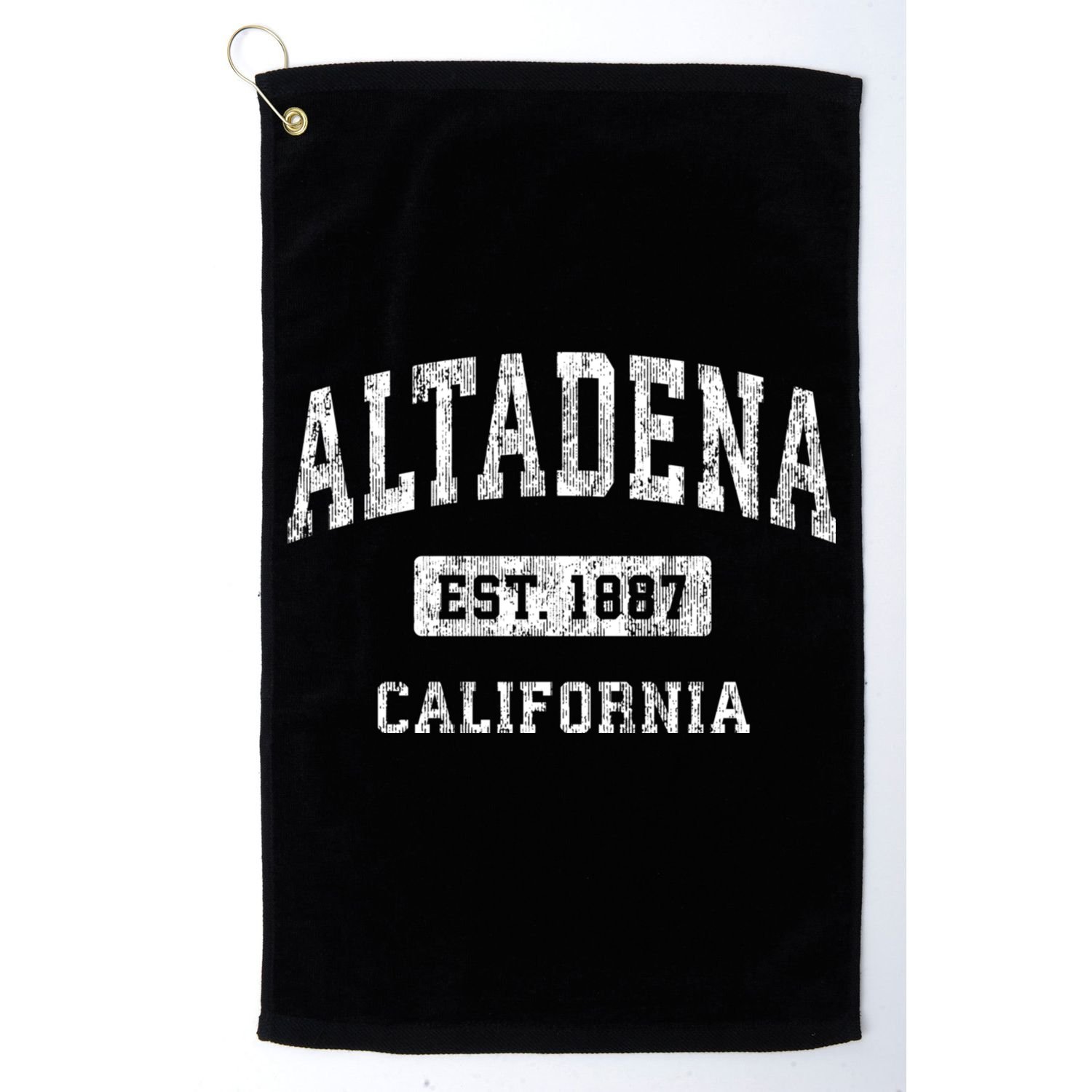 Altadena California Ca Vintage Sports Golf Towel