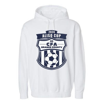 Aliso Cup Circle 2024 Shield Large Garment-Dyed Fleece Hoodie