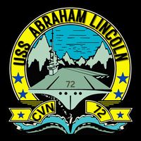Aircraft Carrier Cvn 72 Uss Abraham Lincoln Cooling Performance Crew T-Shirt
