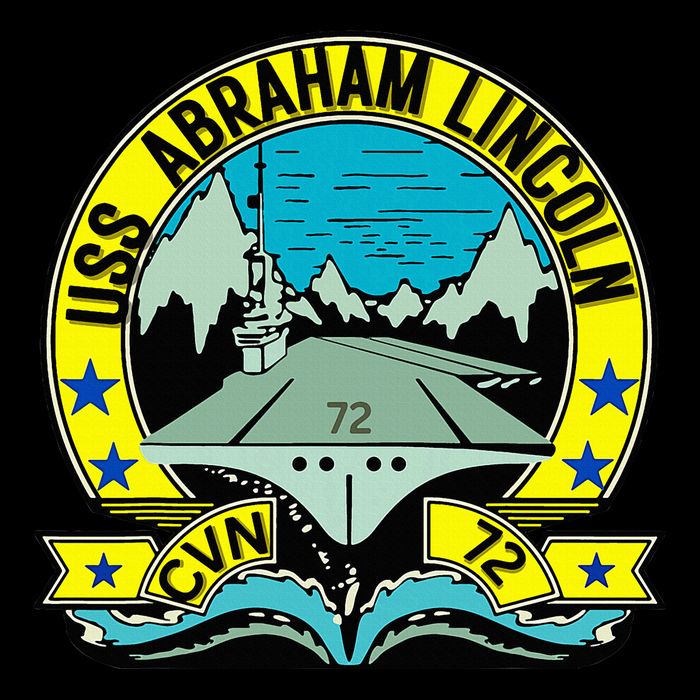 Aircraft Carrier Cvn 72 Uss Abraham Lincoln Cooling Performance Crew T-Shirt