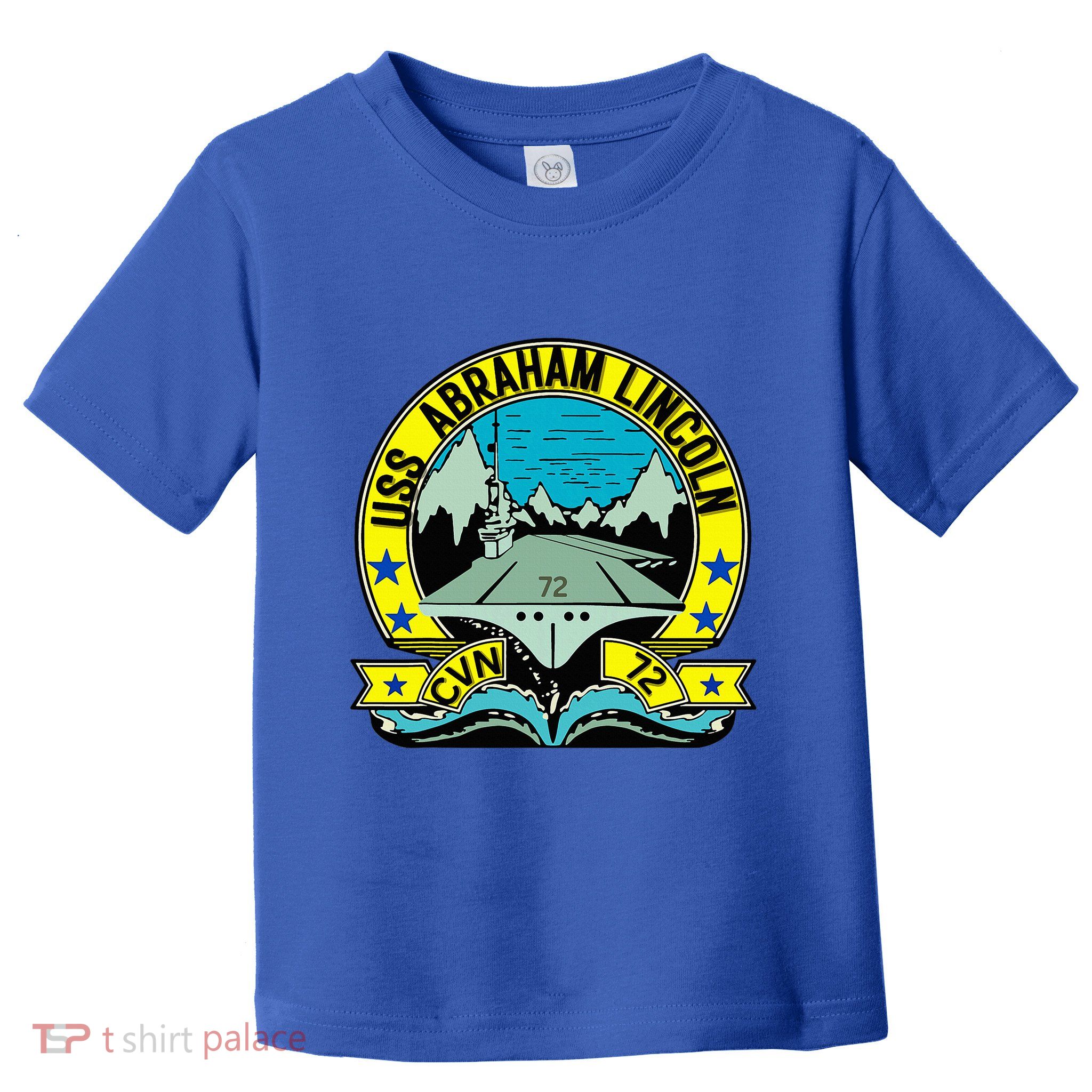 Aircraft Carrier Cvn 72 Uss Abraham Lincoln Toddler T-Shirt