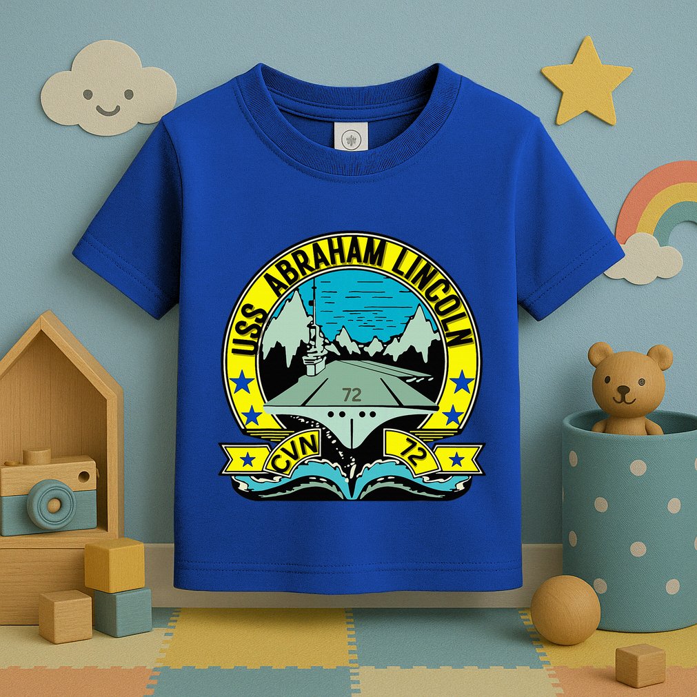 Aircraft Carrier Cvn 72 Uss Abraham Lincoln Toddler T-Shirt