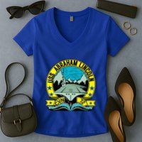 Aircraft Carrier Cvn 72 Uss Abraham Lincoln Women's V-Neck T-Shirt