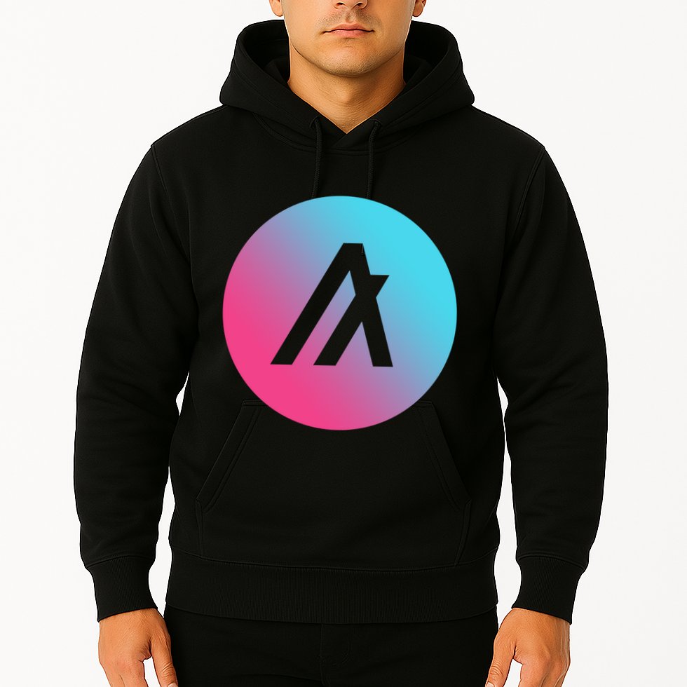 Algorand Crypto Colorful Logo Hoodie