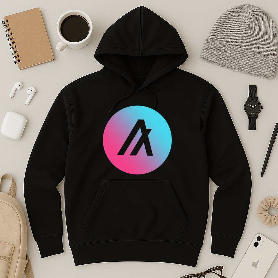 Algorand Crypto Colorful Logo Hoodie