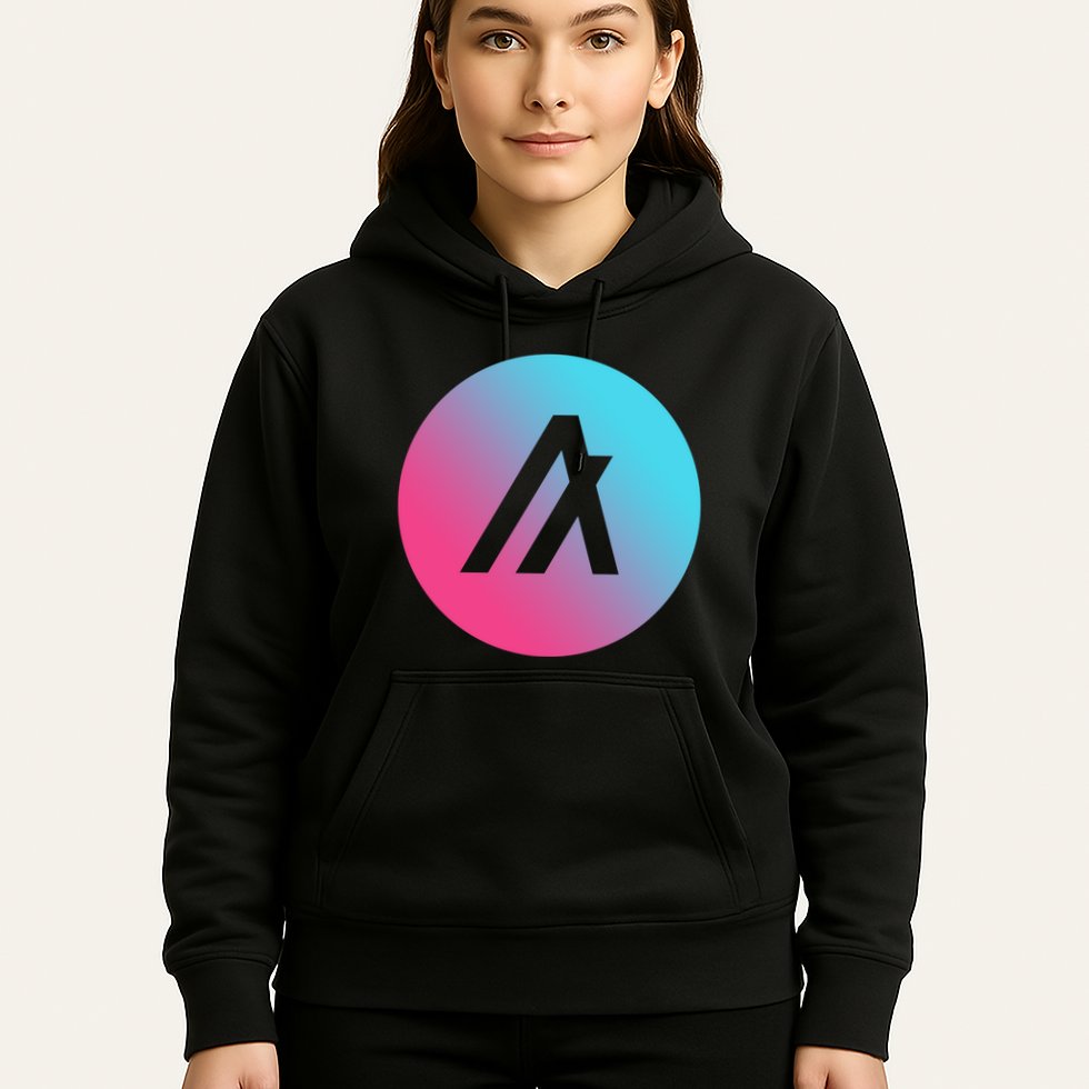 Algorand Crypto Colorful Logo Hoodie