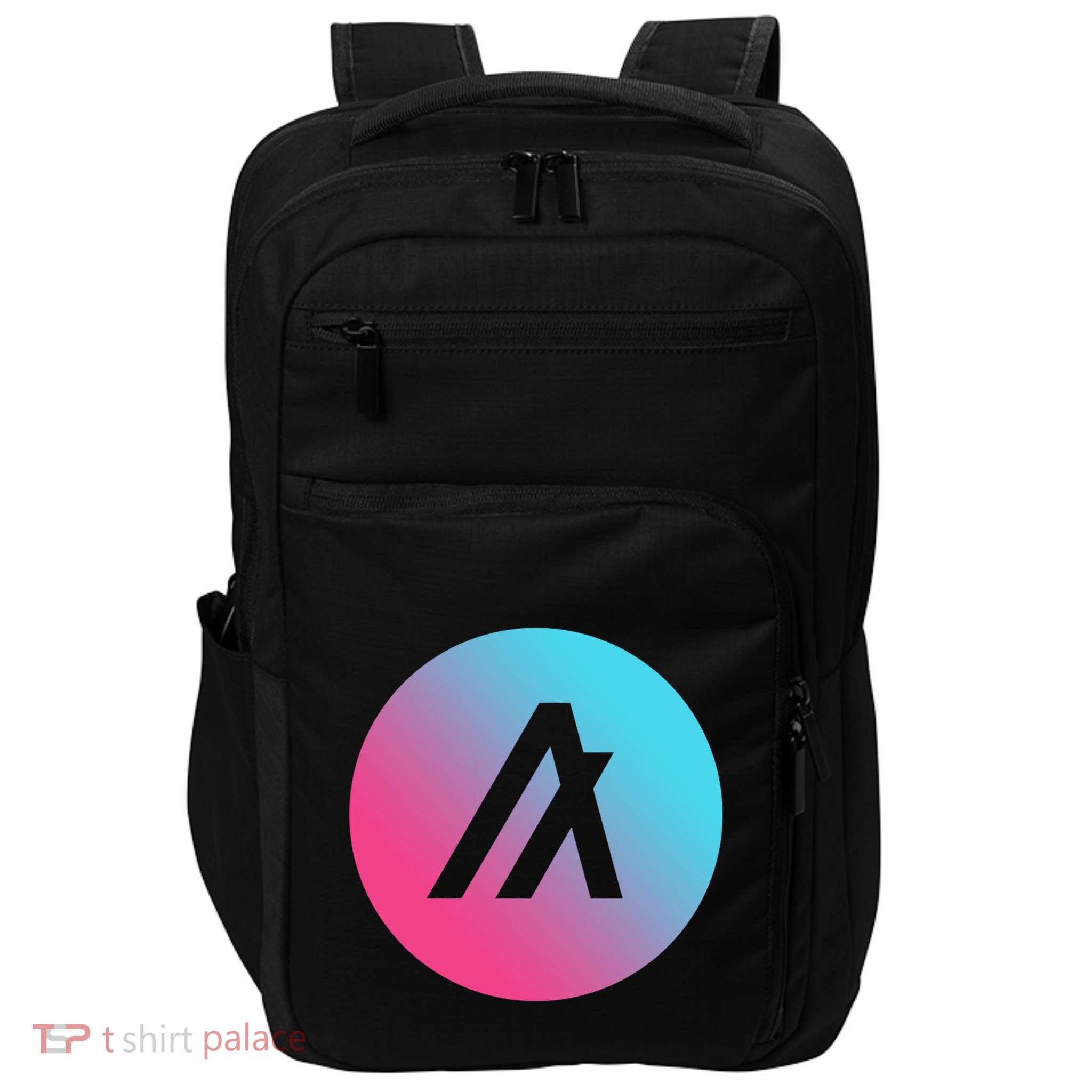 Algorand Crypto Colorful Logo Impact Tech Backpack