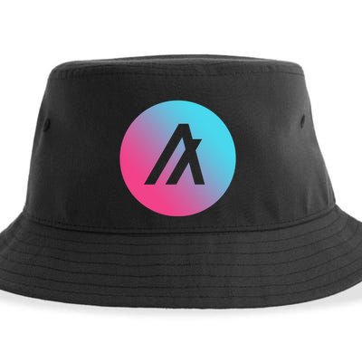 Algorand Crypto Colorful Logo Sustainable Bucket Hat