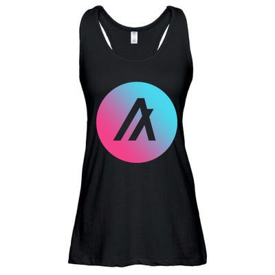 Algorand Crypto Colorful Logo Ladies Essential Flowy Tank