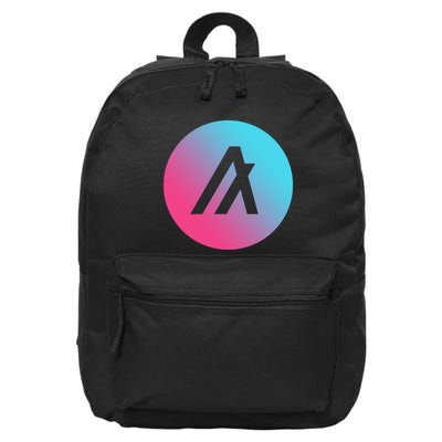 Algorand Crypto Colorful Logo 16 in Basic Backpack