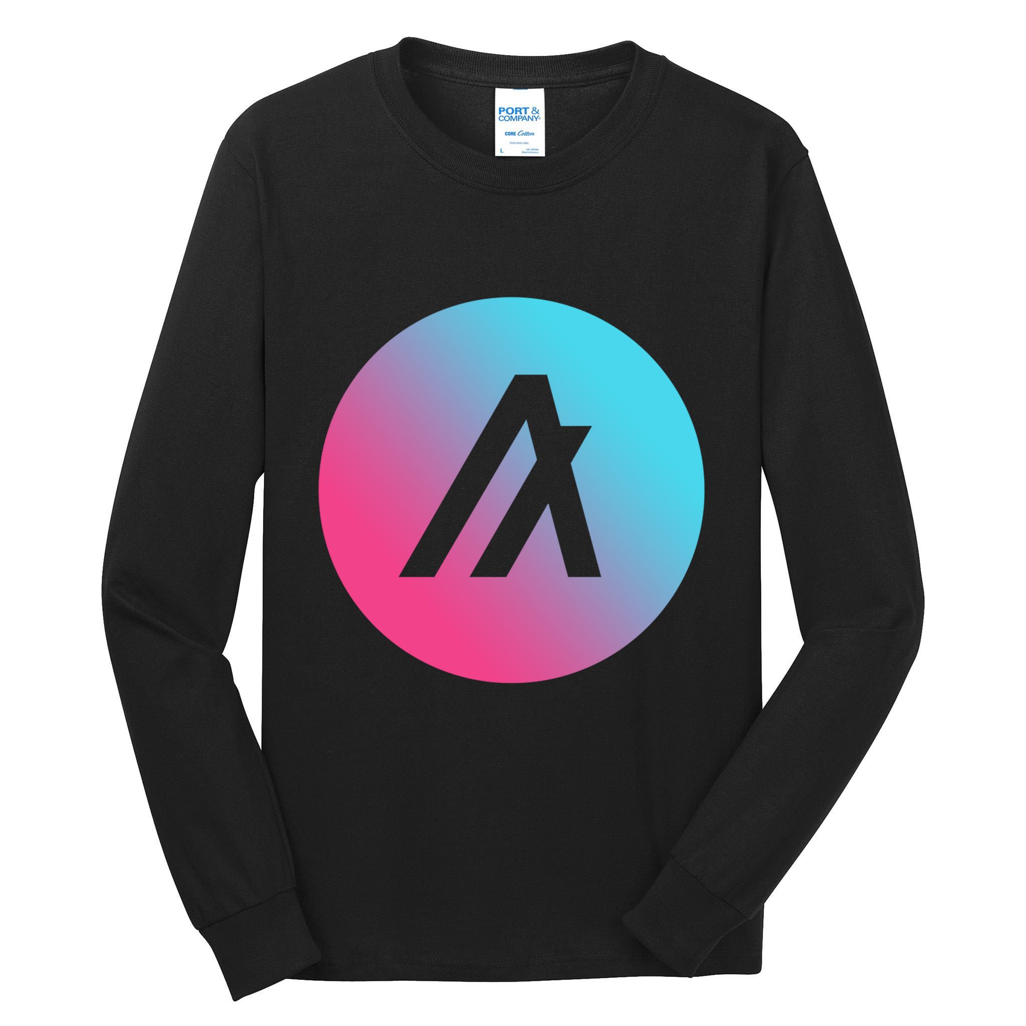 Algorand Crypto Colorful Logo Tall Long Sleeve T-Shirt