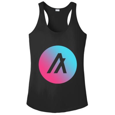 Algorand Crypto Colorful Logo Ladies PosiCharge Competitor Racerback Tank